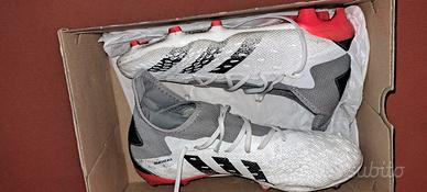 adidas predator freak .3 fg bianco/grigio/rosso nu