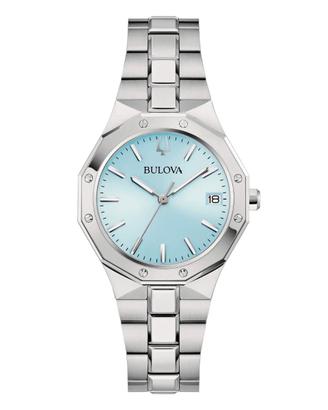 Orologio Bulova 96M169 Octagon lady azzurro