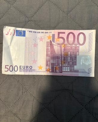 Banconota da 500 e serie x duisberg 2002