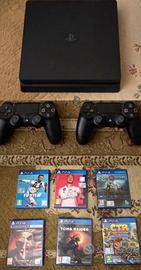 PlayStation 4 Slim 500GB / 1TB + 2 Controller Dual