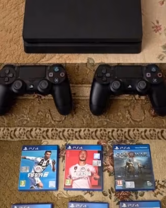 PlayStation 4 Slim 500GB / 1TB + 2 Controller Dual