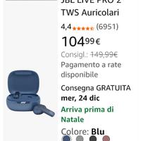 Jbl live pro 2