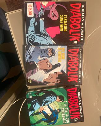3 libri di DIABOLIK