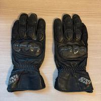 Guanti moto mezza stagione in pelle IXS taglia XL