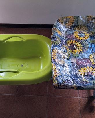 Vasca bagnetto con fasciatoio