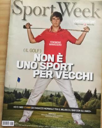 Sportweek 1/5/10 Matteo Manassero Golf