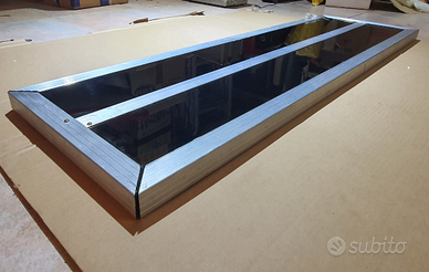 Cover top coperchio acquario Terrario Teca led