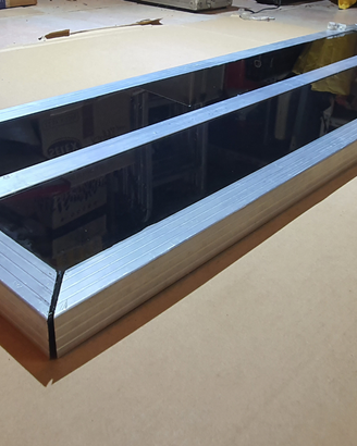 Cover top coperchio acquario Terrario Teca led