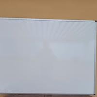 Lavagna bianca magnetica cancellabile 120x90 cm