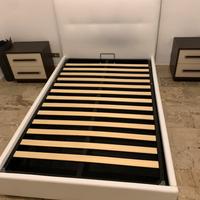 Letto contenitore una piazza e mezza