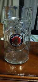 bicchieri da birra grandi Paulaner 