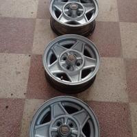 cerchi  cromodora disco 13 attacco fiat 