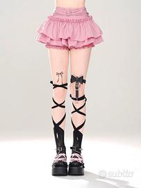 Kelly Kitty gonna carina corta rosa lolita M