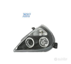 FARI PER FORD KA 96-08 ANGEL EYES FONDO NERO