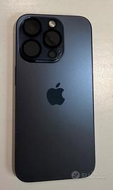 iPhone 15 Pro – 128 GB – Titanio Blu – Perfetto