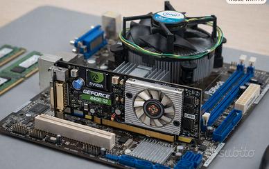 Kit PC Asrock G41M-GS3 Q6600 -GPU-8 GB-PSU - case