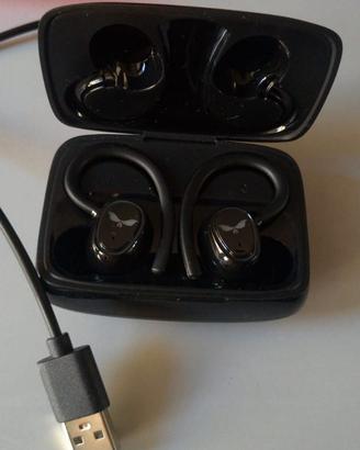 Cuffie Bluetooth Sport Auricolari