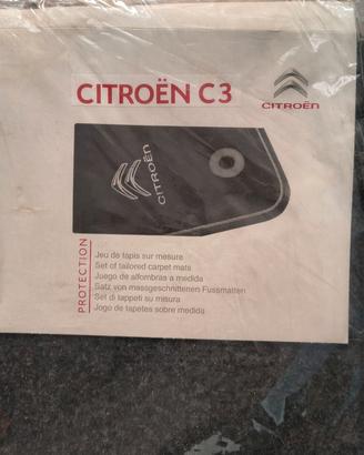 Tappetini Citroen C3 originali