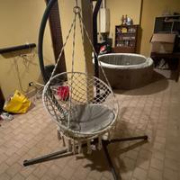 Dondolo da esterno con supporto