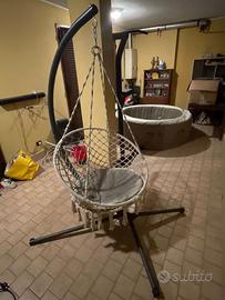 Dondolo da esterno con supporto