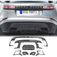 DIFFUSORE RANGE ROVER VELAR 17- LOOK R DYNAMIC NER