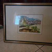 Quadro da parete in acquerello