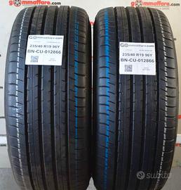 2 pneumatici dunlop 235/40 r19 96y cu12866