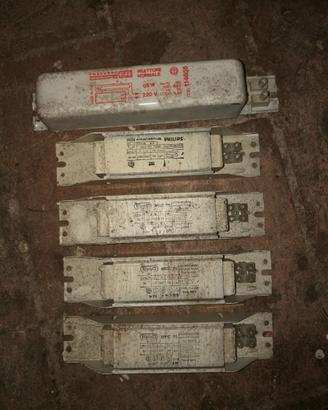 Reattori ballast elettromagnetici per neon