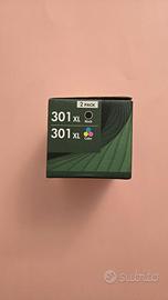 Set Cartucce HP 301XL Nero + Colore (2 Pack) - Nuo