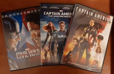 Captain America Dvd Trilogia