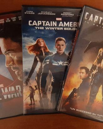 Captain America Dvd Trilogia