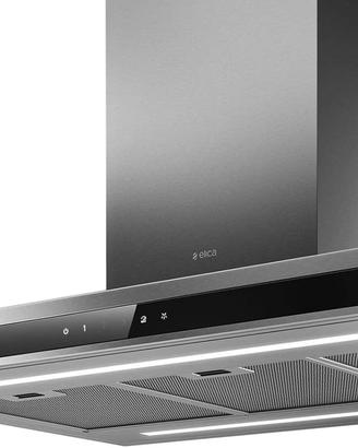 Cappa cucina nuova  90 cm ad isola, marca Elica