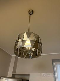 Lampadario a sospensione moderno effetto specchio
