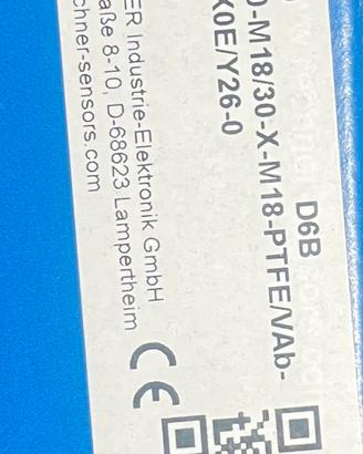 KS-250-M18/30-X-M18-PTFE/VAb-250C-X0E/Y26-0