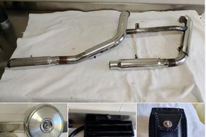 Collettori radiatore softail harley cover filtro