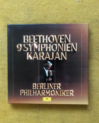 BEETHOVEN, NOVE SINFONIE, DIRETTE DA KARAJAN