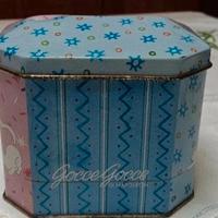 Scatola di latta Vintage "Gocce di Napoleon"