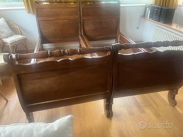 Struttura letto in legno