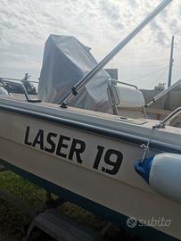 Barca motrore capelli laser 19