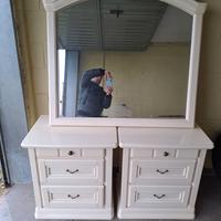 2 comodini + specchio