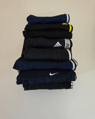 Box 15 pantaloni tuta Nike Adidas Champion