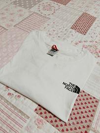 The North face/ t-shirt bianca uomo ragazzo/ tg S