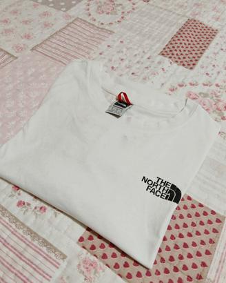 The North face/ t-shirt bianca uomo ragazzo/ tg S