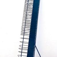 Porta CD a Colonna in Metallo e Legno