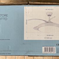 Ventilatore da soffitto a Led