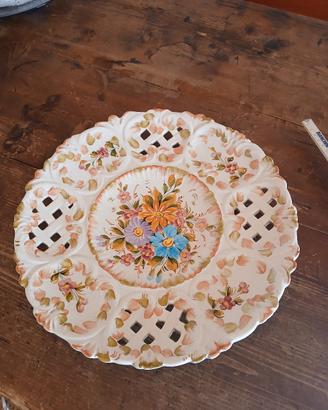 piatto in ceramica artigianato Bassano