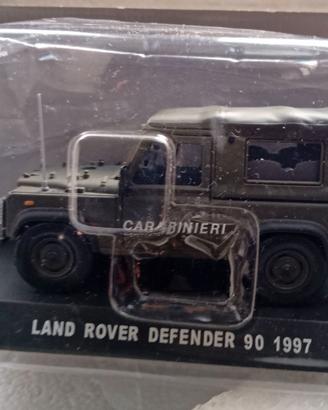 modellino land rover defender telonato carabinieri