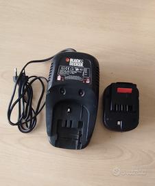 Caricabatterie Black&Decker + batteria 12V NiMh 2A
