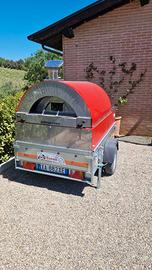 Noleggio forno mobile per la pizza