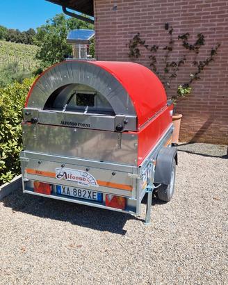 Noleggio forno mobile per la pizza